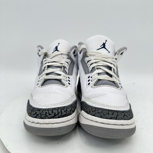 Nike Air Jordan 3 Youth Size 6.5Y Women 8 DM0967-140 Midnight Navy Training Shoe - Picture 3 of 12